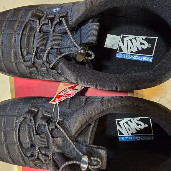 Vans Nylon Chukka Slip-Er Mid Top Slipper Black UltraCush Mens 12 new rare - Picture 10 of 14